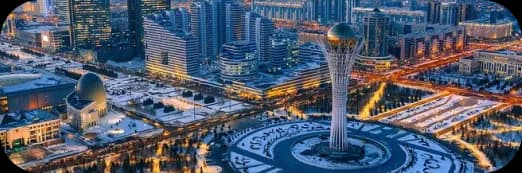 Astana at night